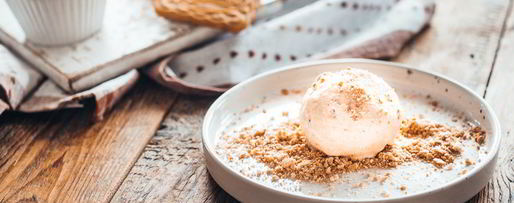 Шаг 2: мороженого эрл грей с печеньем