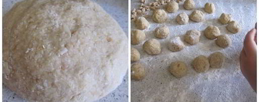 Шаг 2: овсяно-кокосовых печеньки с изюмом