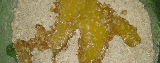 Шаг 4: овсяно-яблочного печенье с клюквой