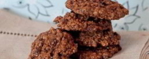 Шаг 2: овсяного печенья с кофе и шоколадом