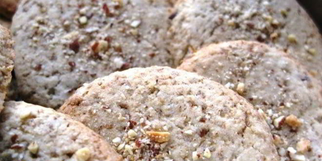 Рецепт овсяного печенья с коньяком, медом и орешками