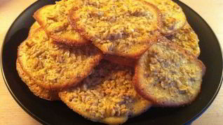 Рецепт Овсяного печенья с миндалем