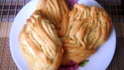 Рецепт Печенья через мясорубку со сметаной