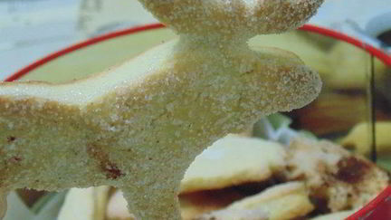 Рецепт Печенья из песочно-дрожжевого теста