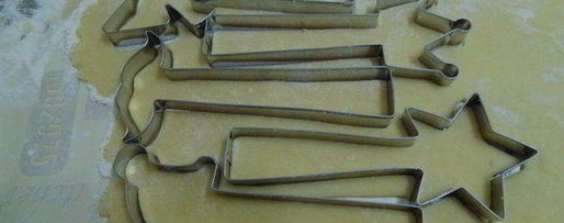 Шаг 2: печенья из песочно-дрожжевого теста