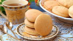 Рецепт Печенья на кислом молоке