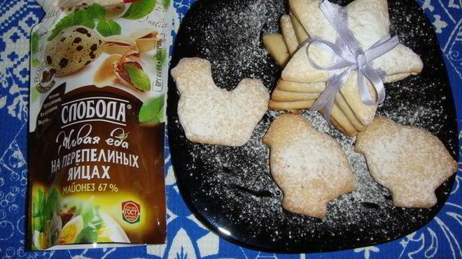 Рецепт Печенья на майонезе
