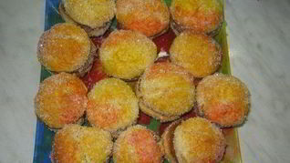 Рецепт Печенья Персики с вареным сгущенным молоком