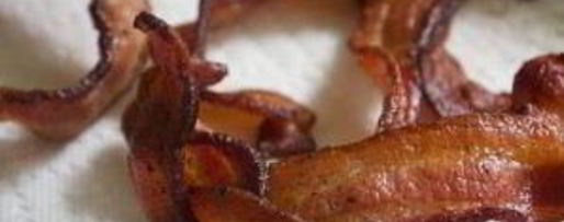 Шаг 1: печенья с беконом