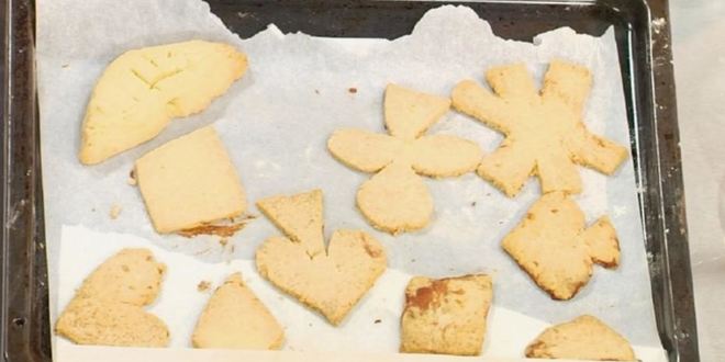 Рецепт печенья с имбирем, медом и лаймом