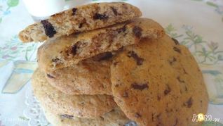 Рецепт Печенья с кусочками шоколада