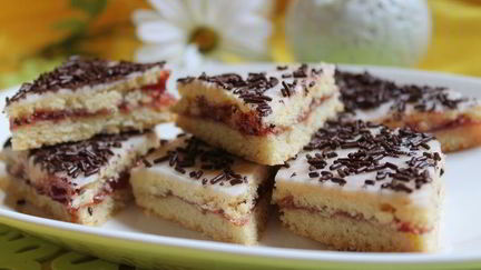 Рецепт Печенья с малиновым вареньем