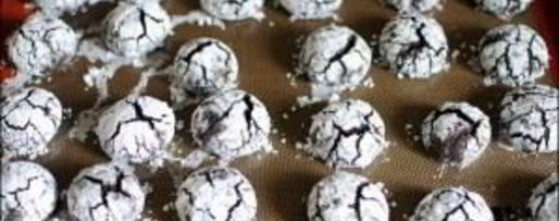 Шаг 8: печенья с мятой и темным шоколадом