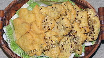 Рецепт Печенья Сырного зернышко