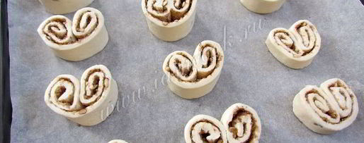 Шаг 9: печенья ушки из слоеного теста