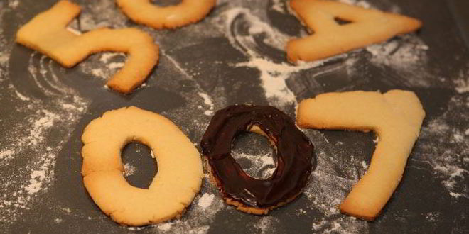 Рецепт печенья в шоколадной глазури