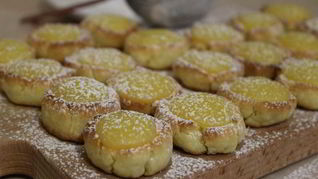 Рецепт Песочного печенья Лимонные капельки