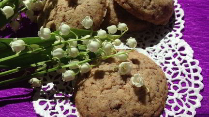 Рецепт Песочного печенья с шоколадом на крахмале