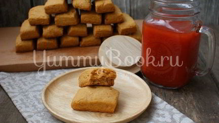 Рецепт Постного печенья на томатном соке