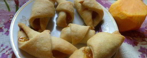 Шаг 3: постных рогаликов с тыквой