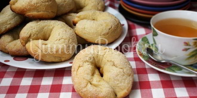 Рецепт сахарных рогаликов