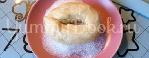 Шаг 3: сахарных рогаликов