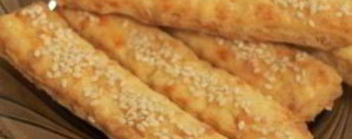 Шаг 9: сырного печенья с кунжутом