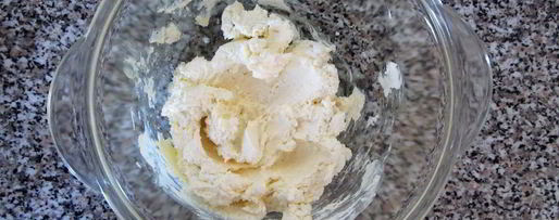 Шаг 1: творожно-апельсиновых рогалики