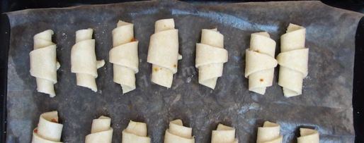 Шаг 6: творожно-апельсиновых рогалики