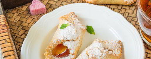 Шаг 7: творожного печенья с персиками