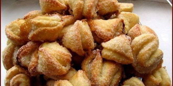 Рецепт творожного печенья с сахаром
