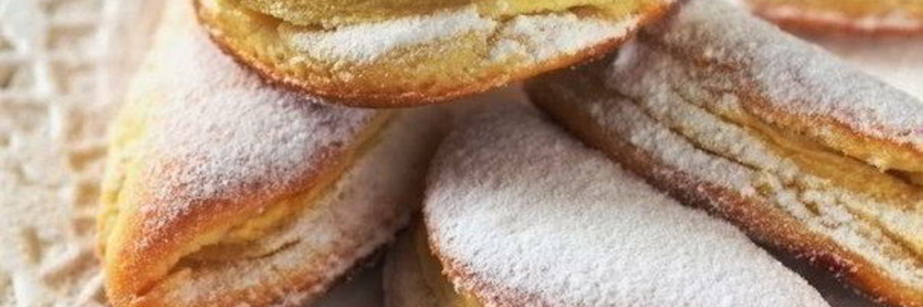 Рецепт Творожного печенья с яблоками