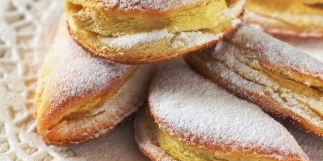 Рецепт творожного печенья с яблоками