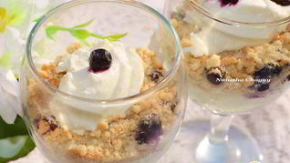 Рецепт Творожного десерта с печеньем