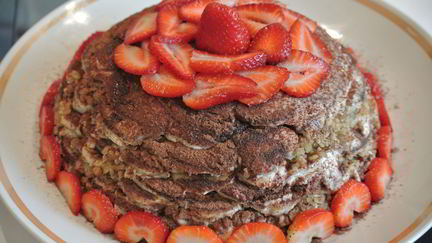 Рецепт Бананова-пряничного пирог без выпечки