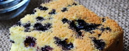 Шаг 14: бисквитного пирога с черникой