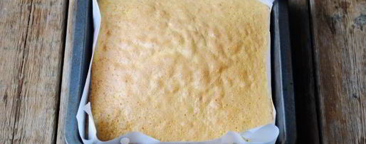 Шаг 12: бисквитного пирога с черникой