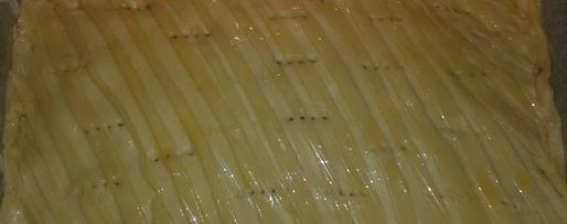 Шаг 5: быстрого рассыпчатого пирога из слоеного теста