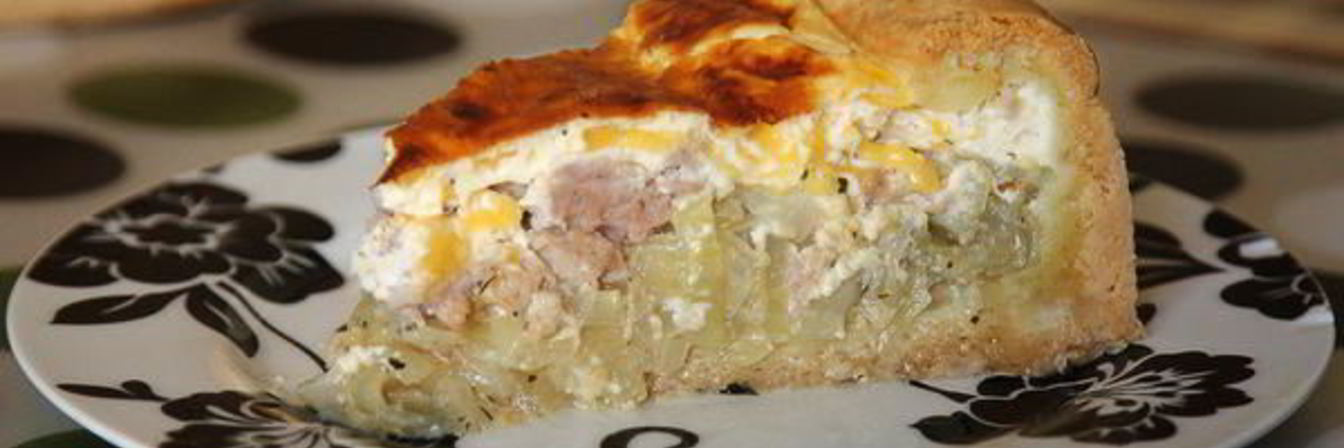 Рецепт Французского лукового пирога