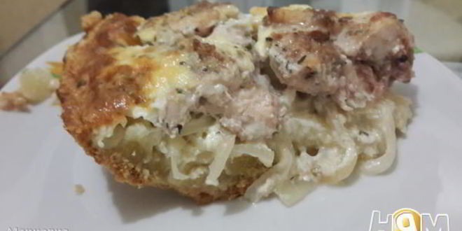 Рецепт французского лукового пирога