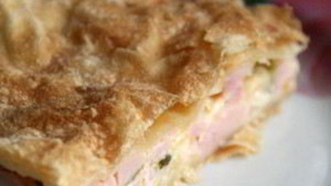Рецепт Французского пирога с сыром
