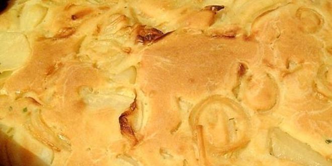 Рецепт картофельного пирога