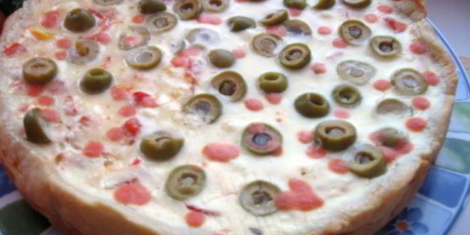 Рецепт киша оливкового дождь