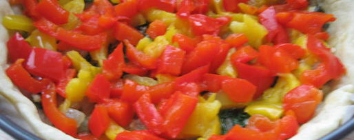 Шаг 6: киша оливкового дождь