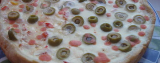 Шаг 7: киша оливкового дождь