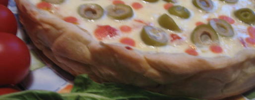 Шаг 8: киша оливкового дождь