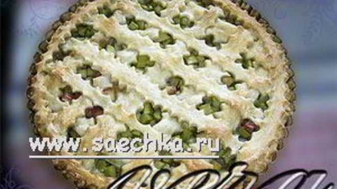 Рецепт Колядок — пирога с ревенем