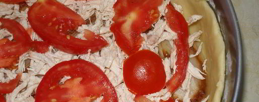 Шаг 16: куриного пирога с овощами