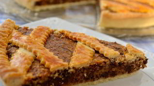 Рецепт Миндально-шоколадного пирог