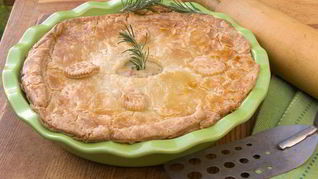 Рецепт Мясного пирога зур бэлиш